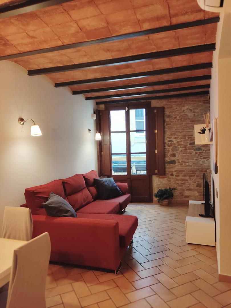 Living room of Single-family semi-detached to rent in Granollers  with Air Conditioner, Heating and Parquet flooring