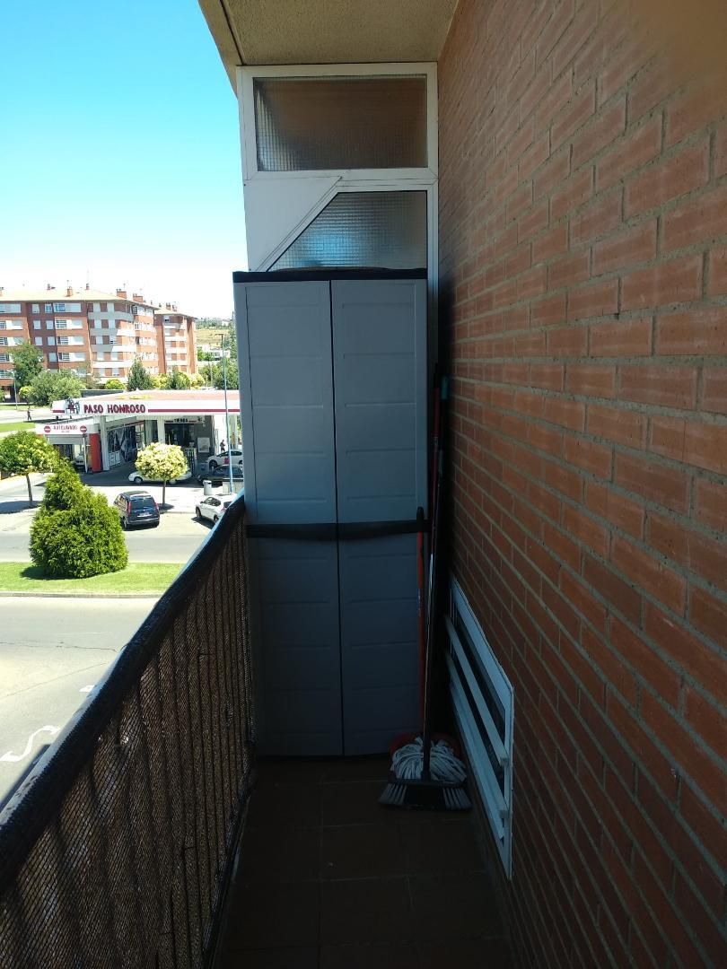 Balcony of Flat to rent in León Capital   with Heating, Private garden and Parquet flooring