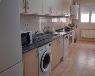 Kitchen of Flat to rent in Villafranca del Cid / Vilafranca  with Heating, Terrace and Furnished