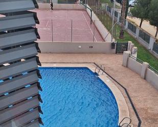 Piscina de Pis de lloguer en Cartagena amb Calefacció, Moblat i Forn