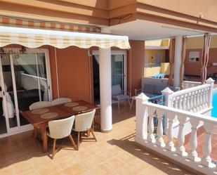 Terrassa de Apartament de lloguer en Adeje amb Jardí privat, Terrassa i Piscina