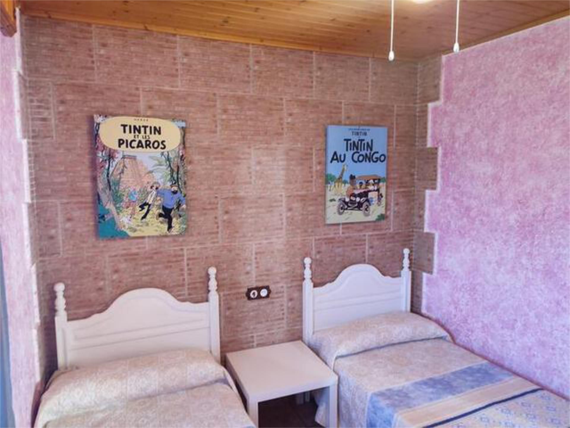 Dormitori de Apartament de lloguer en Águilas amb Jardí privat i Piscina