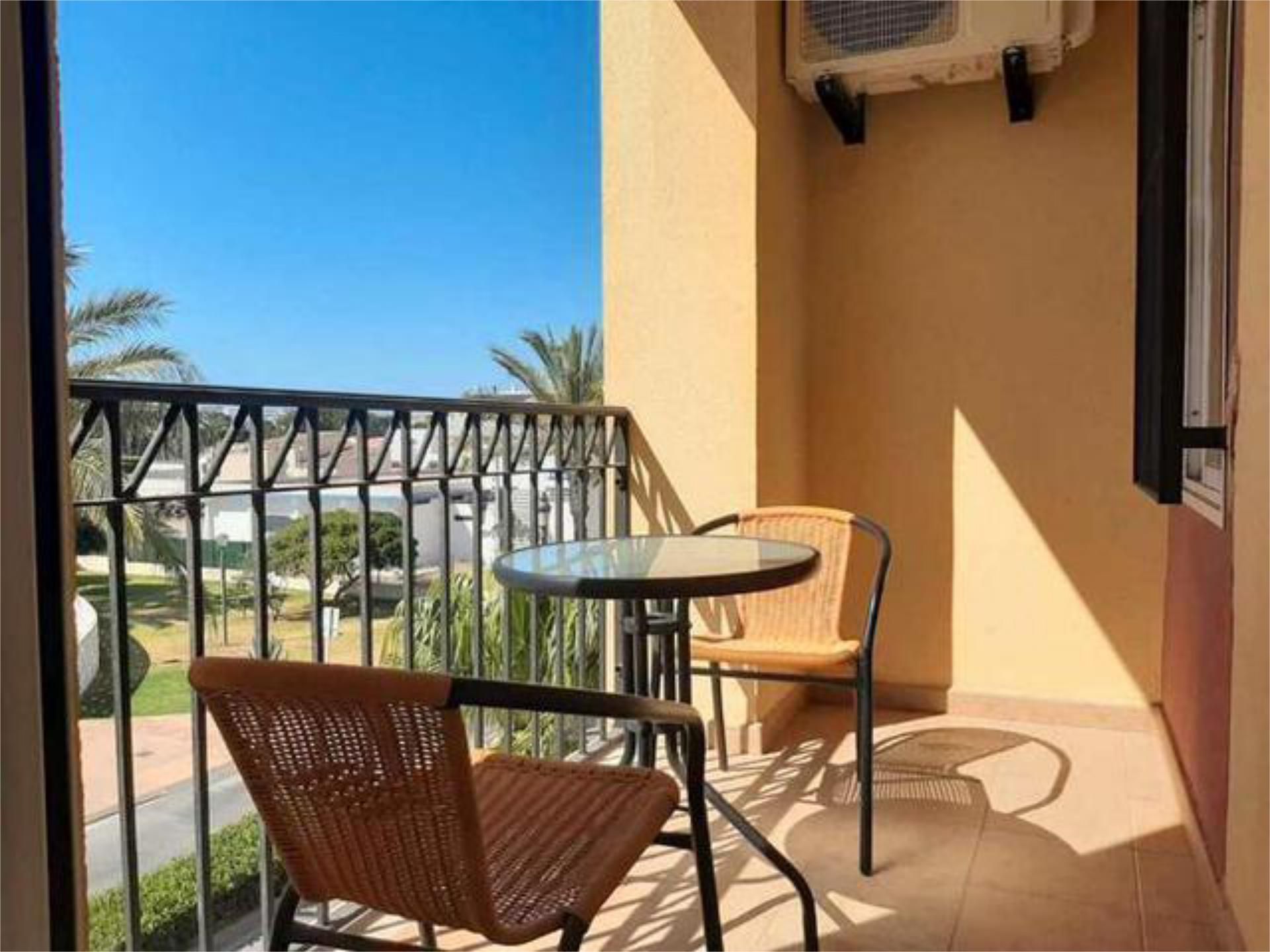 Balcony of Apartment to rent in Roquetas de Mar