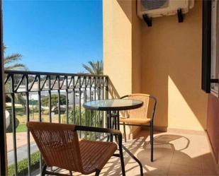Terrassa de Apartament de lloguer en Roquetas de Mar