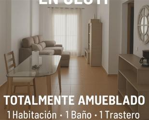 Pis de lloguer a Calle Alcalde Pedro Marti Escamez, 2, Ceutí Sala d'estar de Pis de lloguer en Ceutí amb Aire condicionat, Calefacció i Traster