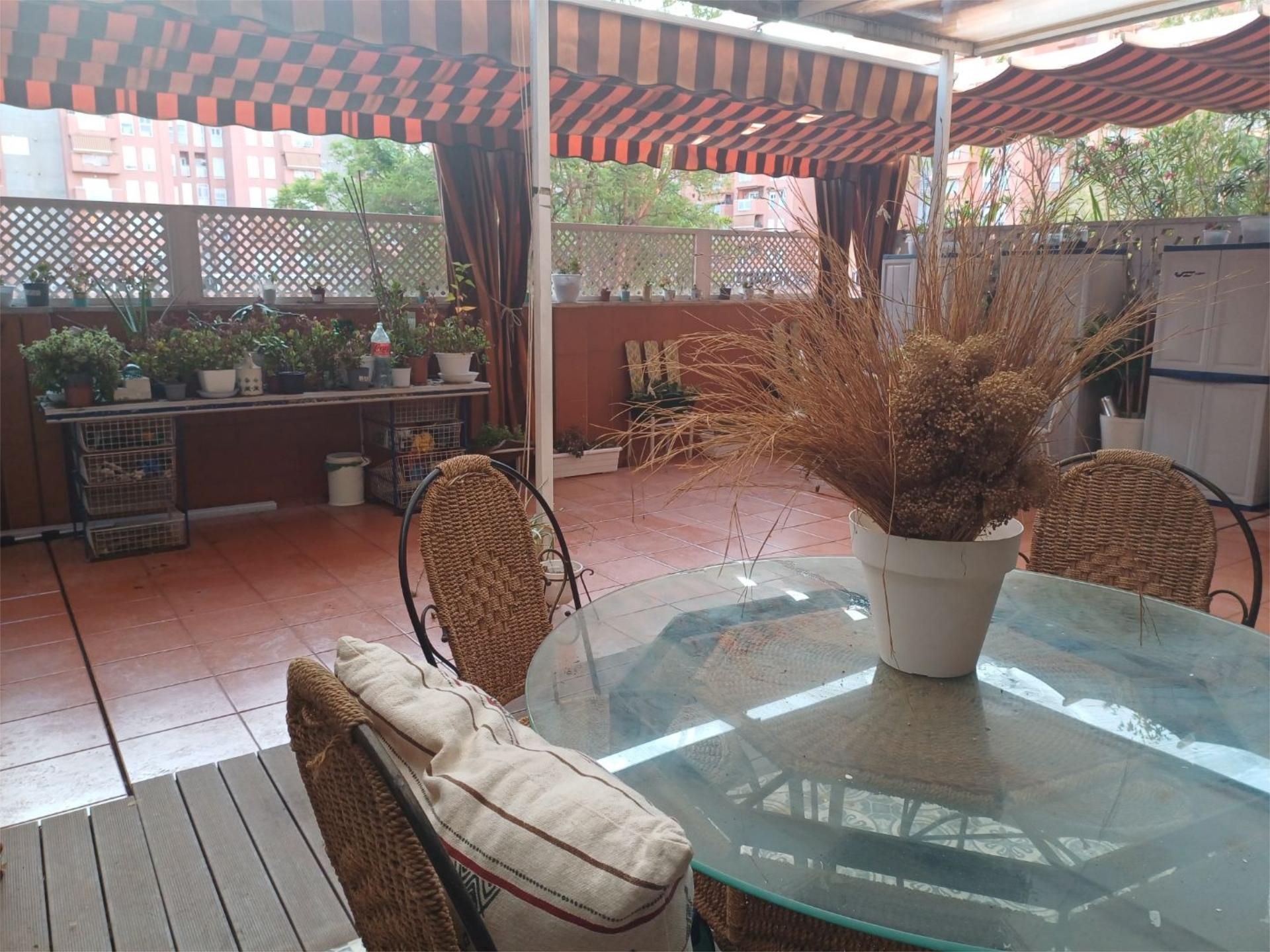 Terrace of Flat for sale in  Sevilla Capital  with Air Conditioner, Terrace and Swimming Pool