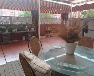 Terrace of Flat for sale in  Sevilla Capital  with Air Conditioner, Heating and Private garden
