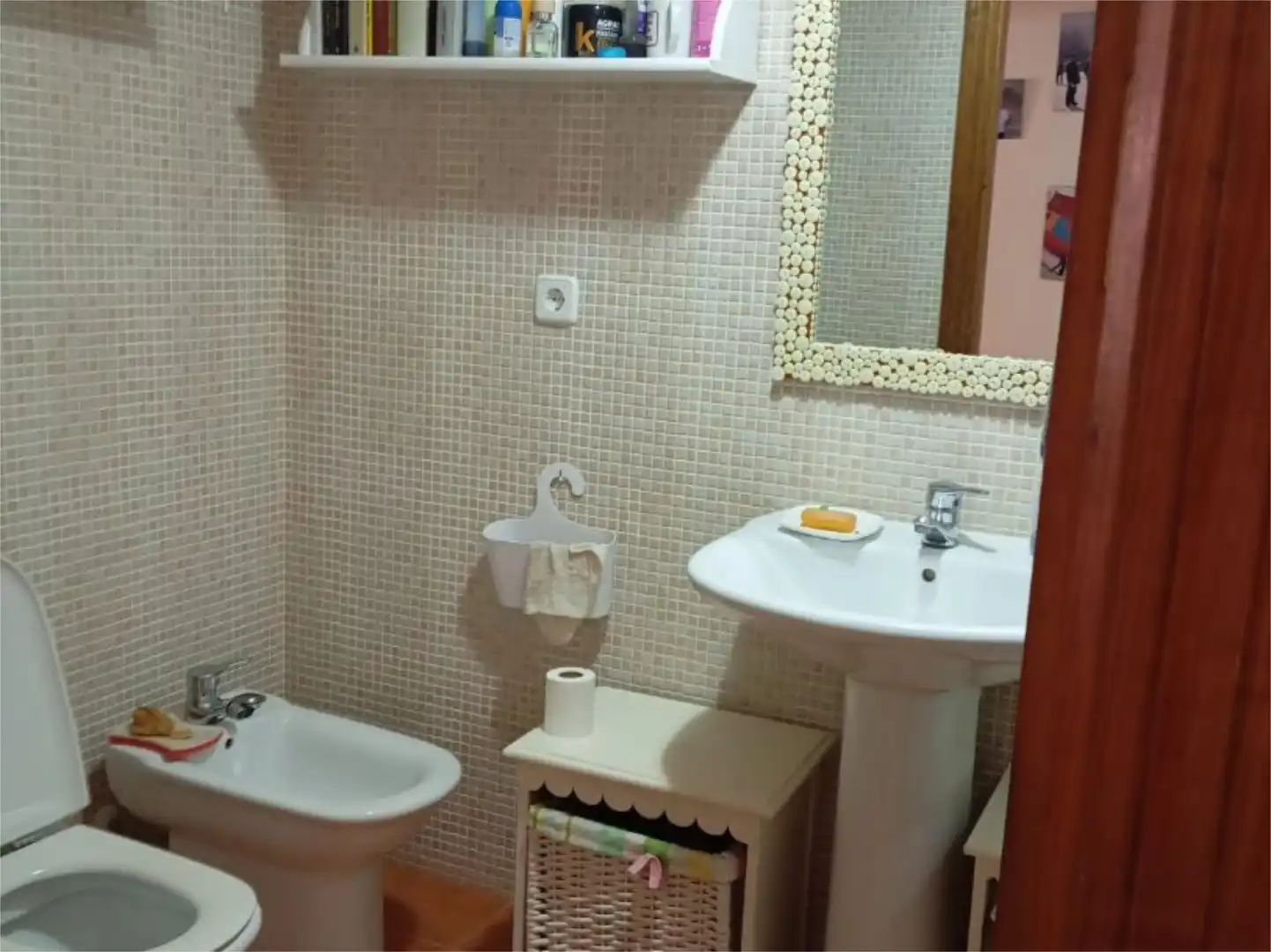 Baño de Piso de alquiler en Águilas con Parquet, Terraza y Trastero