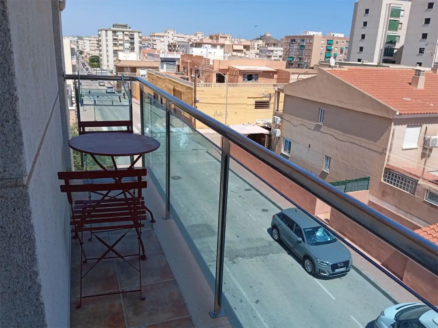 Terraza de Piso de alquiler en Águilas con Parquet, Terraza y Trastero