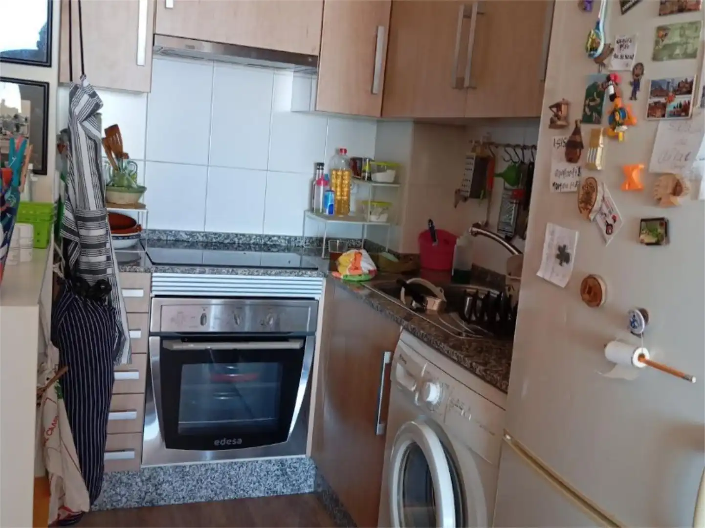 Cocina de Piso de alquiler en Águilas con Parquet, Terraza y Trastero