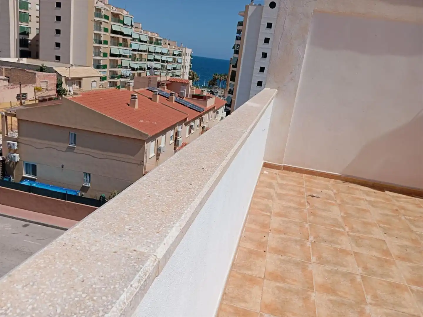 Terraza de Piso de alquiler en Águilas con Parquet, Terraza y Trastero