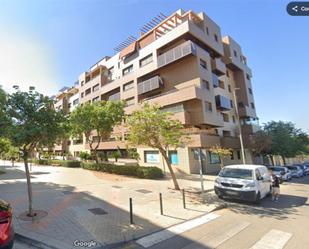 Exterior view of Flat for sale in Málaga Capital  with Air Conditioner, Terrace and Swimming Pool