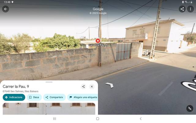 Terreno en Venta en Carrer la Pau, 9 en Ses Salines Poble