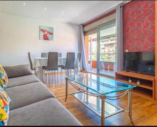 Living room of Flat to rent in  Almería Capital  with Heating, Private garden and Terrace