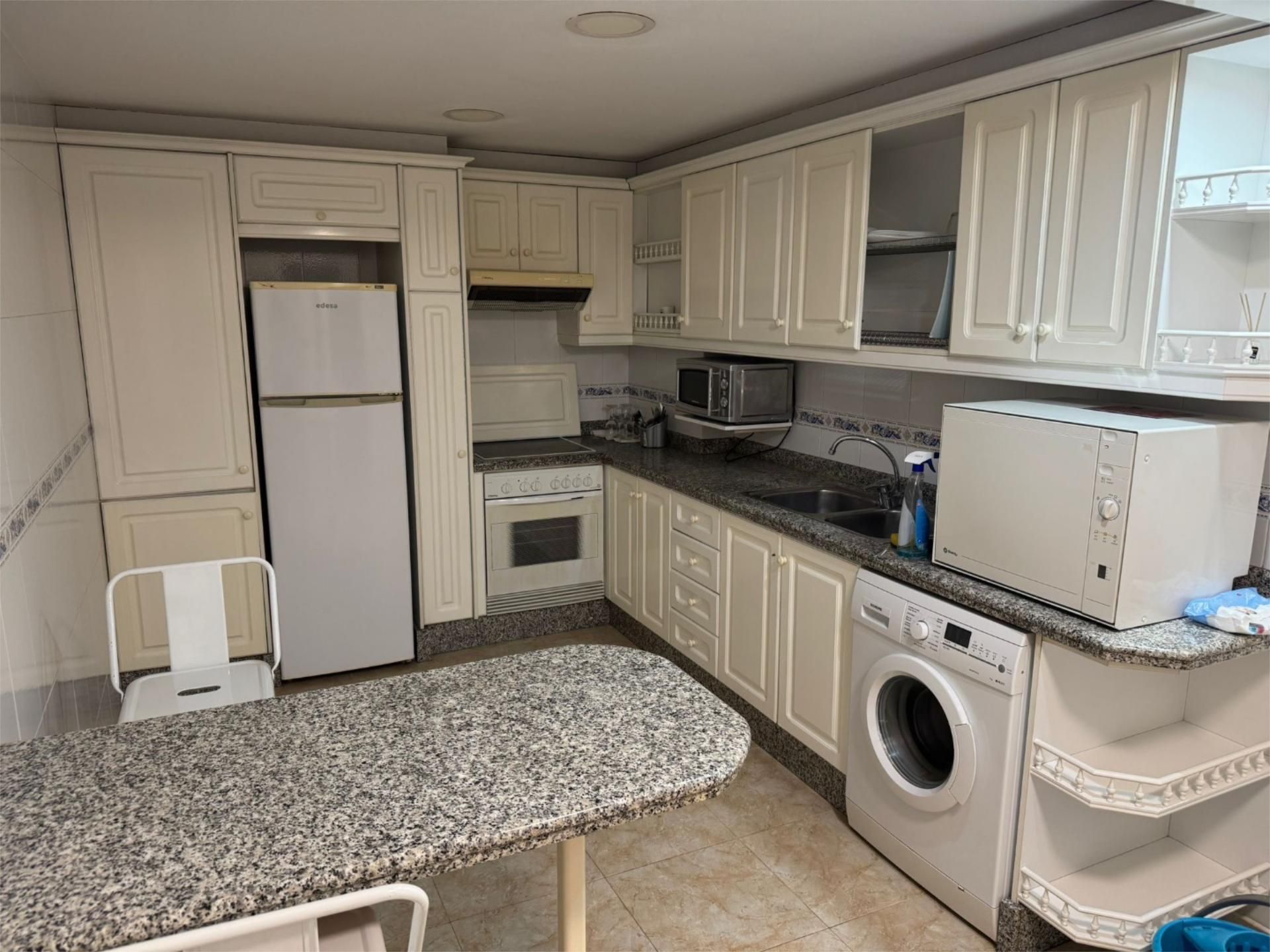 Kitchen of Study to rent in Castellón de la Plana / Castelló de la Plana  with Air Conditioner, Heating and Furnished
