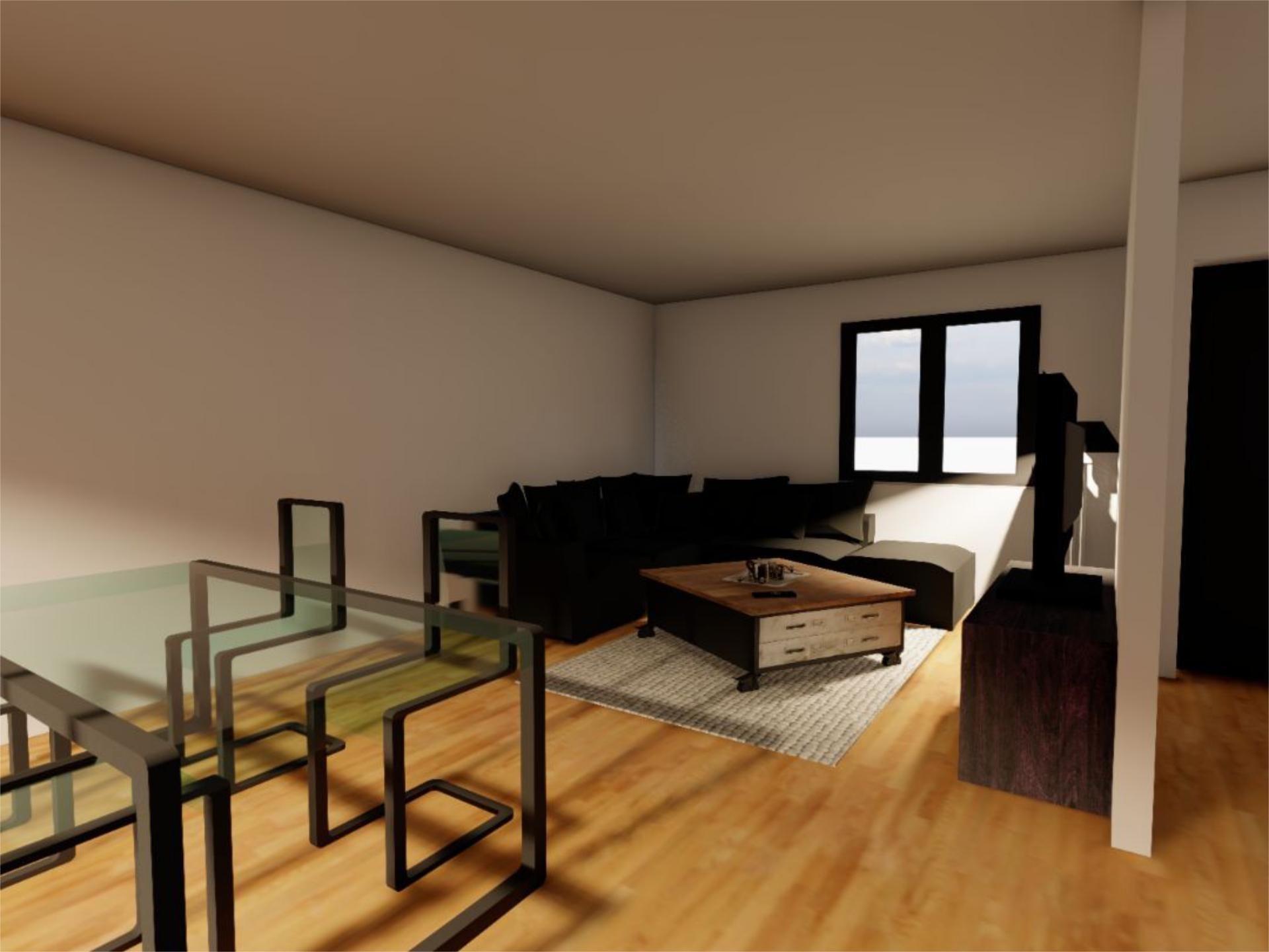 Living room of Single-family semi-detached for sale in  Albacete Capital