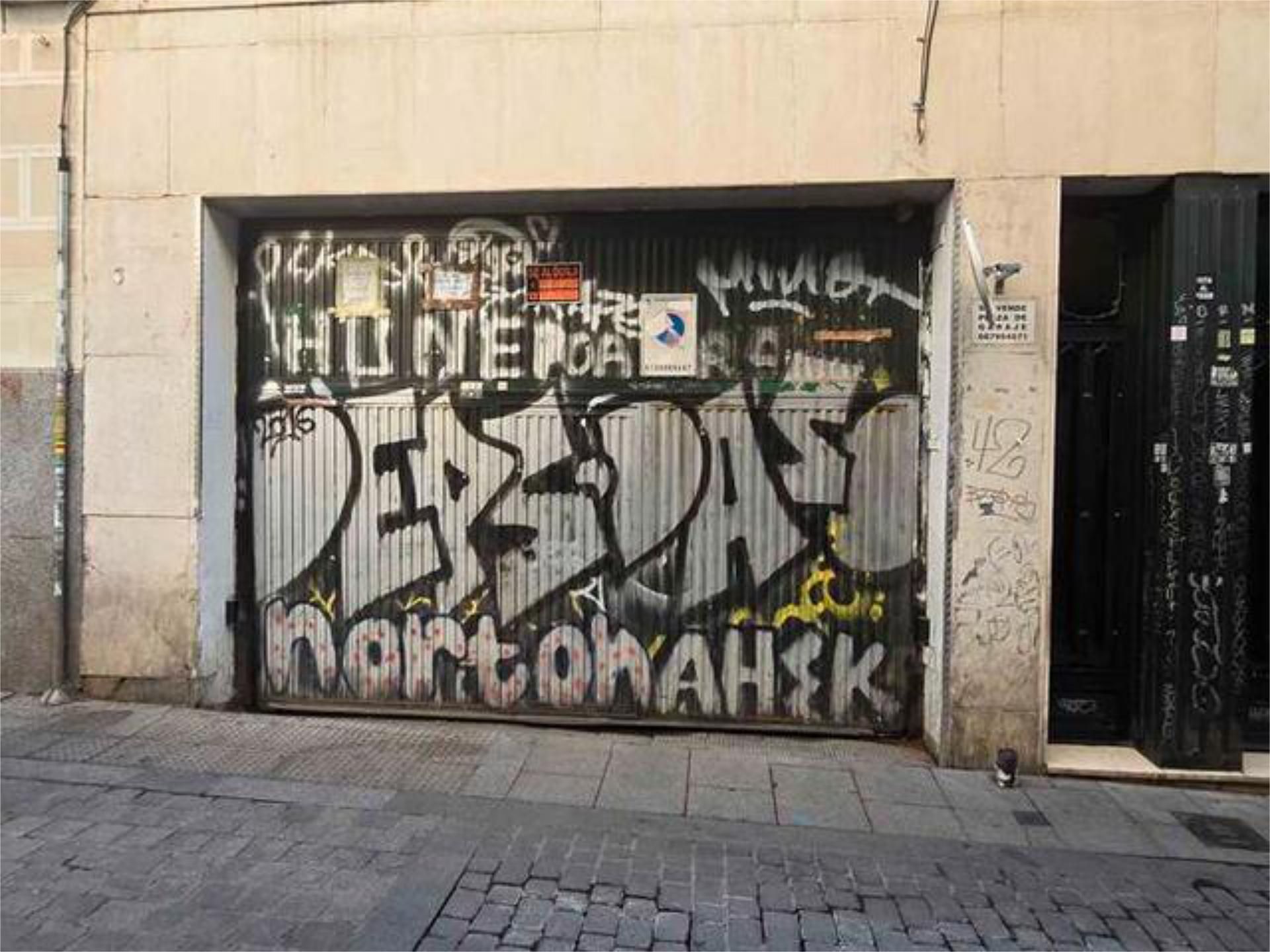 Exterior view of Garage to rent in  Madrid Capital