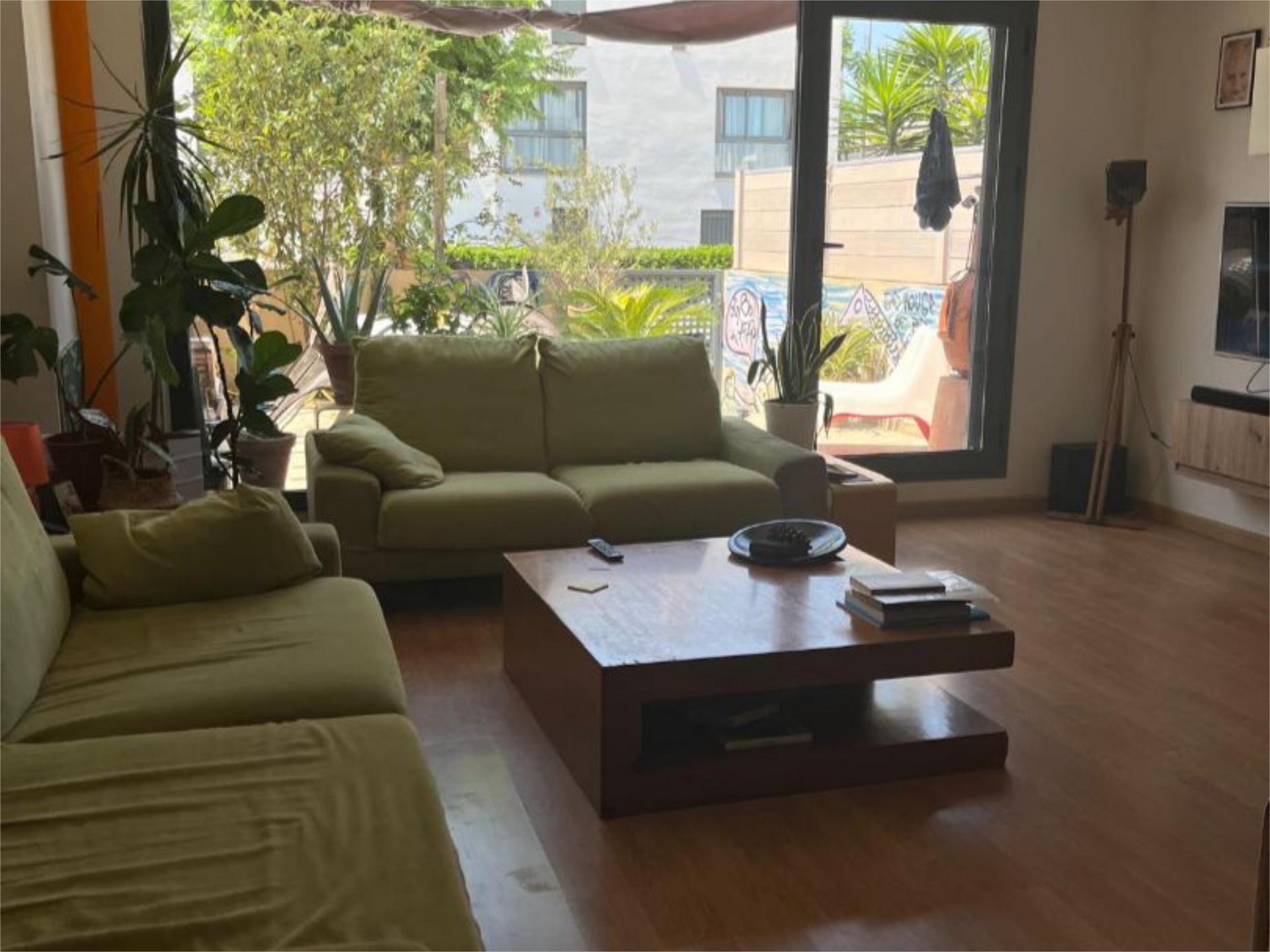 Living room of Flat for sale in San Antonio de Benagéber  with Air Conditioner, Terrace and Swimming Pool