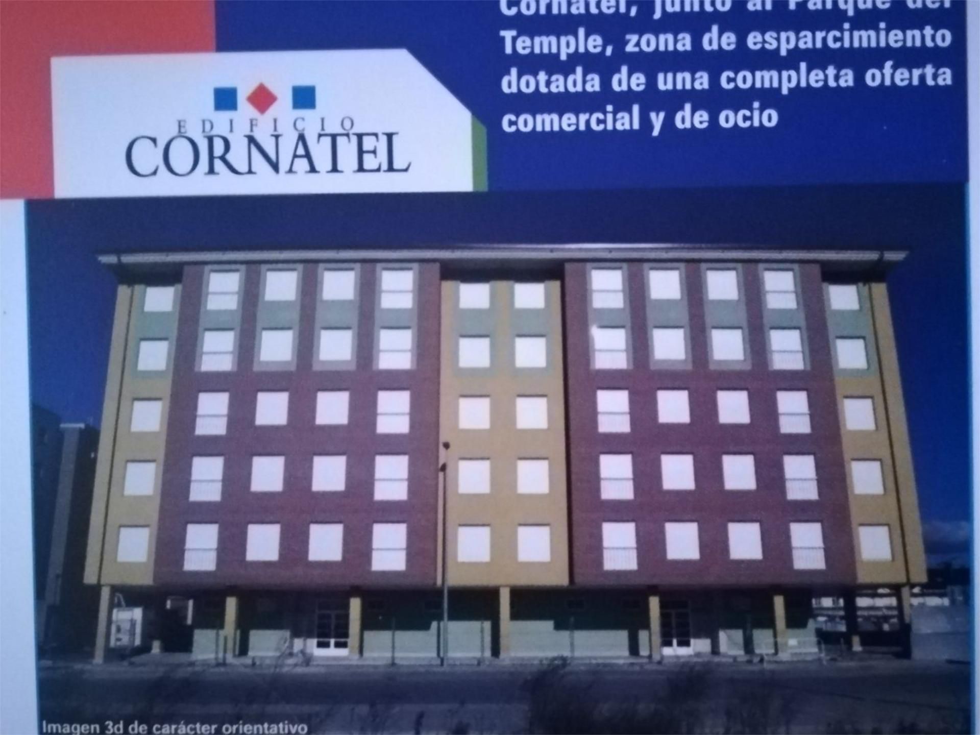 Vista exterior de Pis en venda en Ponferrada amb Calefacció, Parquet i Balcó