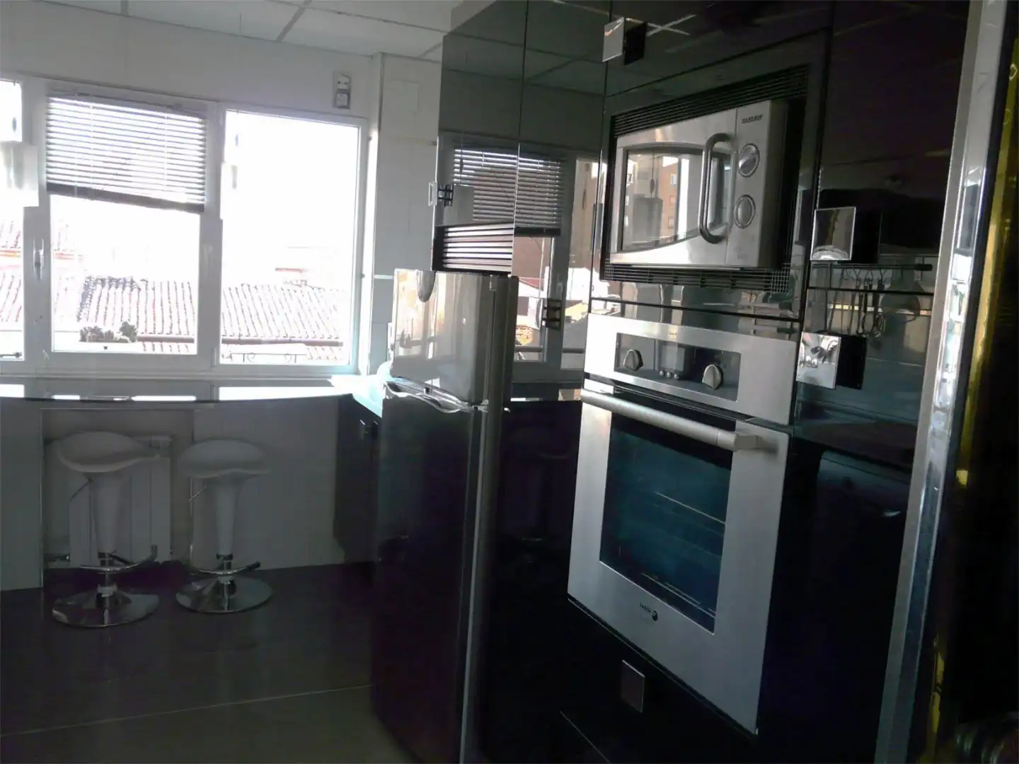 Kitchen of Flat for rent in León Capital   with Heating, Furnished and Balcony