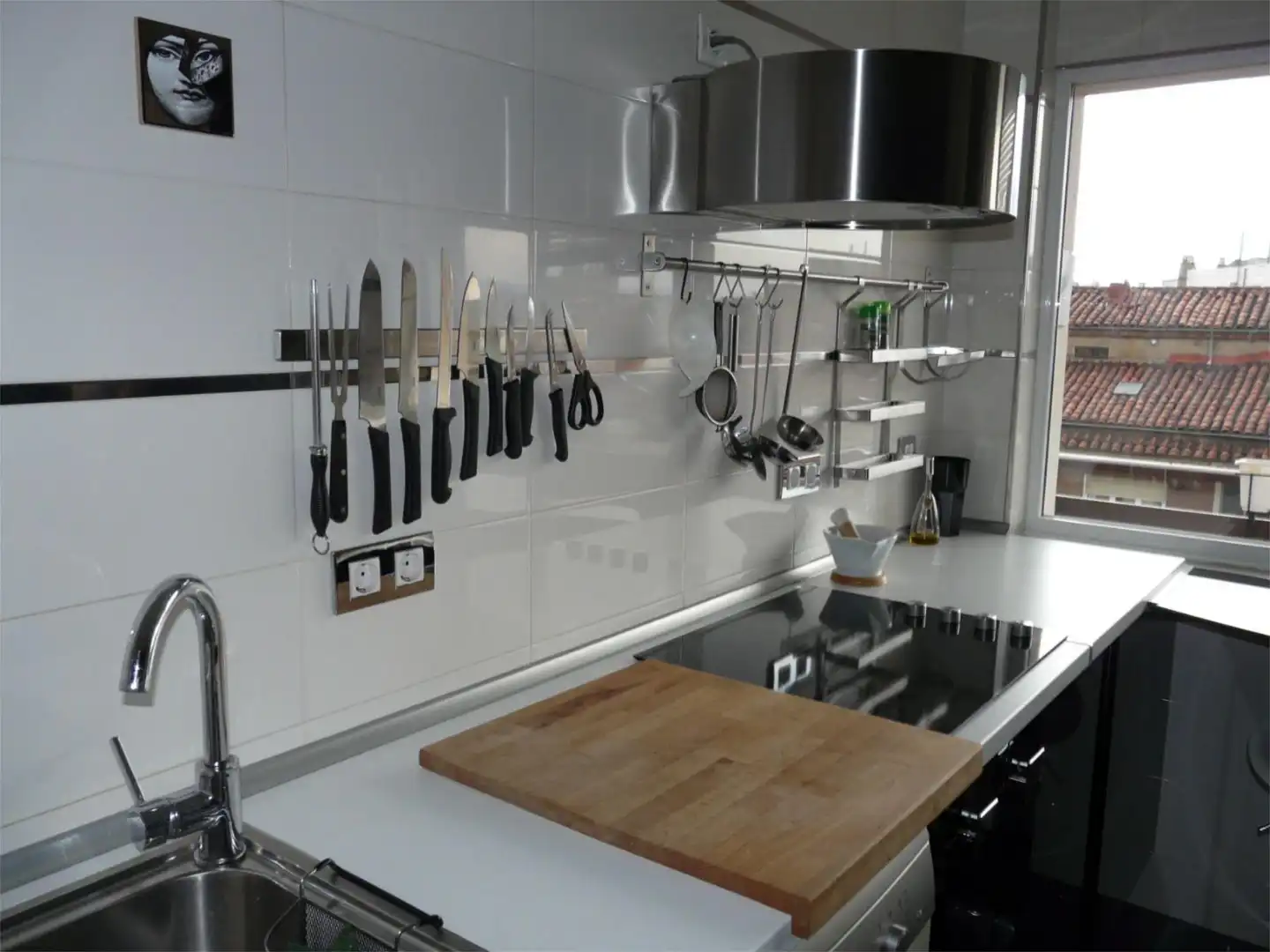 Kitchen of Flat for rent in León Capital   with Heating, Furnished and Balcony