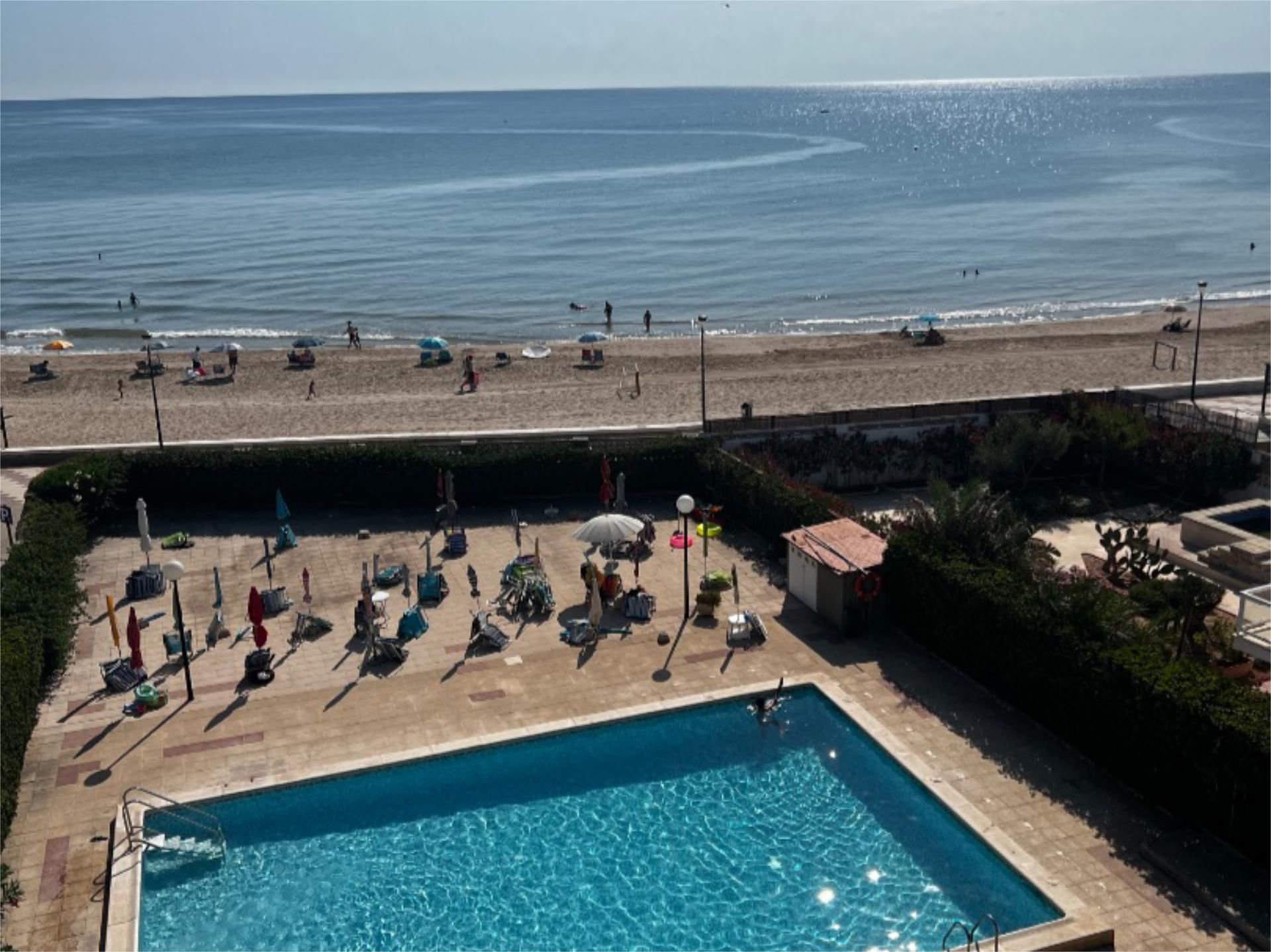 Swimming pool of Flat for sale in Sueca  with Air Conditioner, Terrace and Swimming Pool