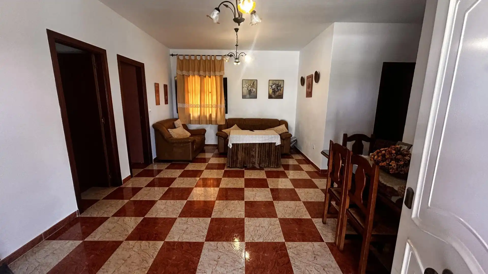 Living room of Flat for sale in Chiclana de la Frontera  with Heating and Private garden