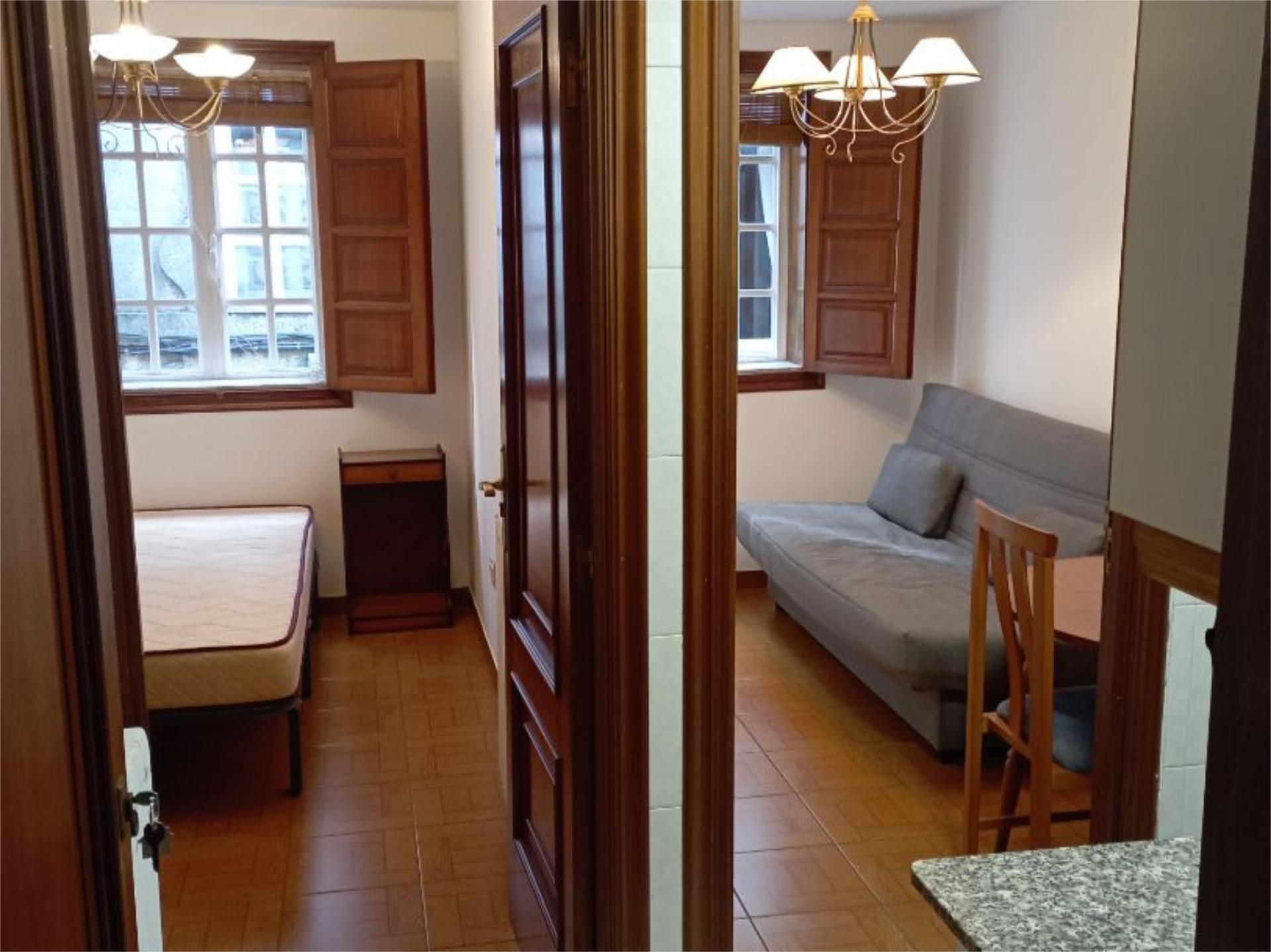 Bedroom of Flat to rent in Santiago de Compostela   with Furnished