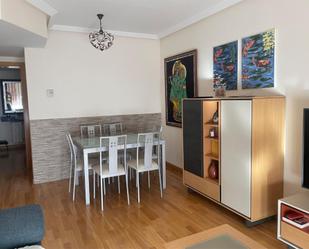 Dining room of Flat to rent in  Madrid Capital  with Air Conditioner, Heating and Private garden