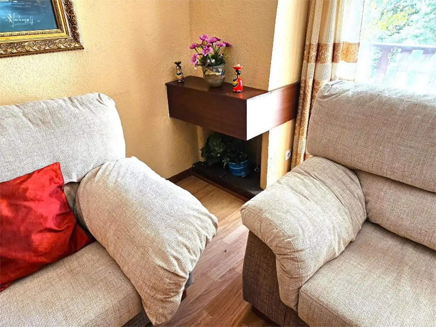 Wohnung zum Verkauf in Vial Camino, Cerezo de Arriba Wohnzimmer von Wohnung zum Verkauf in Cerezo de Arriba mit Heizung, Terrasse und Schwimmbad