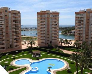 Swimming pool of Apartment to rent in La Manga del Mar Menor  with Air Conditioner, Terrace and Swimming Pool