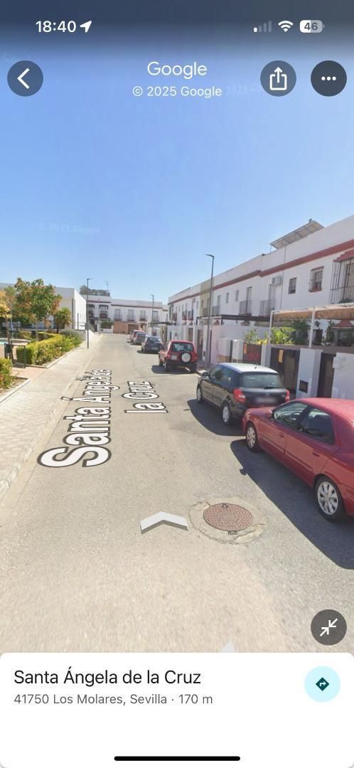 Vista exterior de Casa adosada en venda en Los Molares amb Aire condicionat