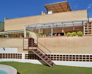Exterior view of Single-family semi-detached for sale in Gavà  with Air Conditioner, Heating and Private garden