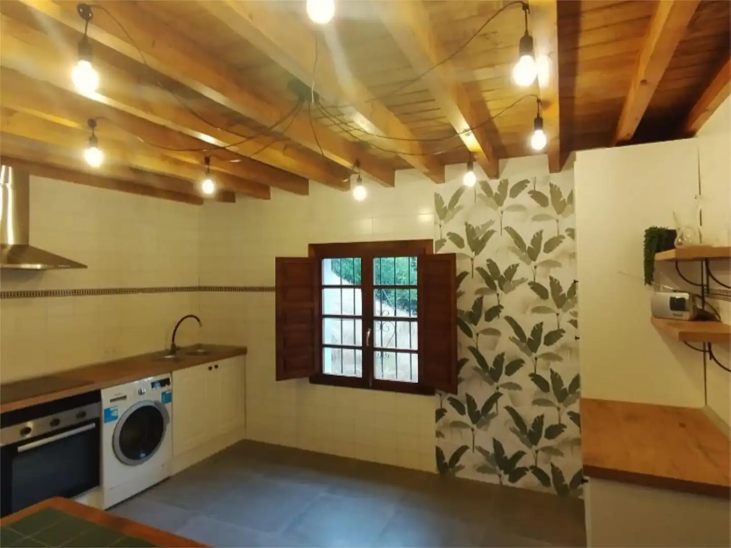 Pis en venda a N-632, 6, San Justo - Bedriñana Cuina de Pis en venda en Villaviciosa amb Jardí privat, Parquet i Moblat