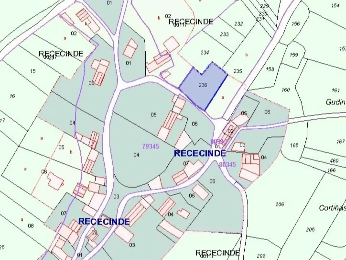 Urbanitzable en venda a Rececinde, 18, Coristanco Urbanitzable en venda en Coristanco