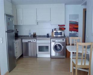 Kitchen of Flat to rent in  Valencia Capital  with Heating and Furnished
