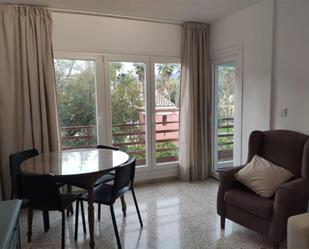 Dining room of Flat to rent in Málaga Capital  with Terrace, Furnished and Balcony
