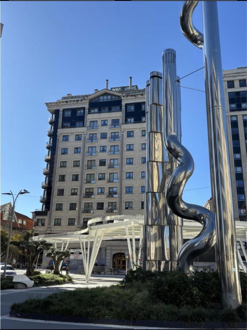 Flat to rent in Praza Francisco Fernández del Riego, 9, Plaza España - Corte Inglés Exterior view of Flat to rent in Vigo with Heating, Parquet flooring and Storage room
