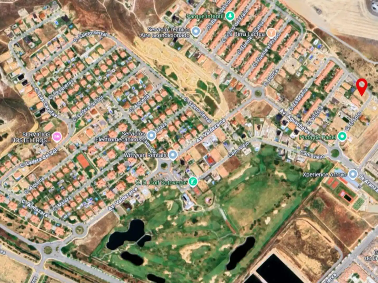 Vista exterior de Urbanitzable en venda en Arroyo de la Encomienda