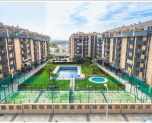 Exterior view of Flat to rent in  Granada Capital  with Air Conditioner, Heating and Parquet flooring