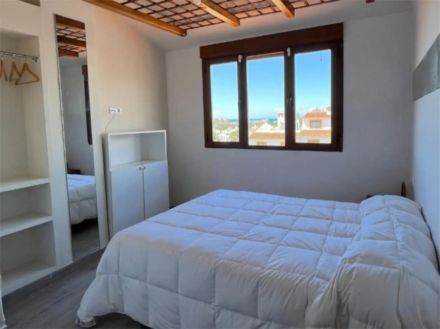 Schlafzimmer von Einfamilien-Reihenhaus zum Verkauf in Mijas mit Klimaanlage, Terrasse und Schwimmbad