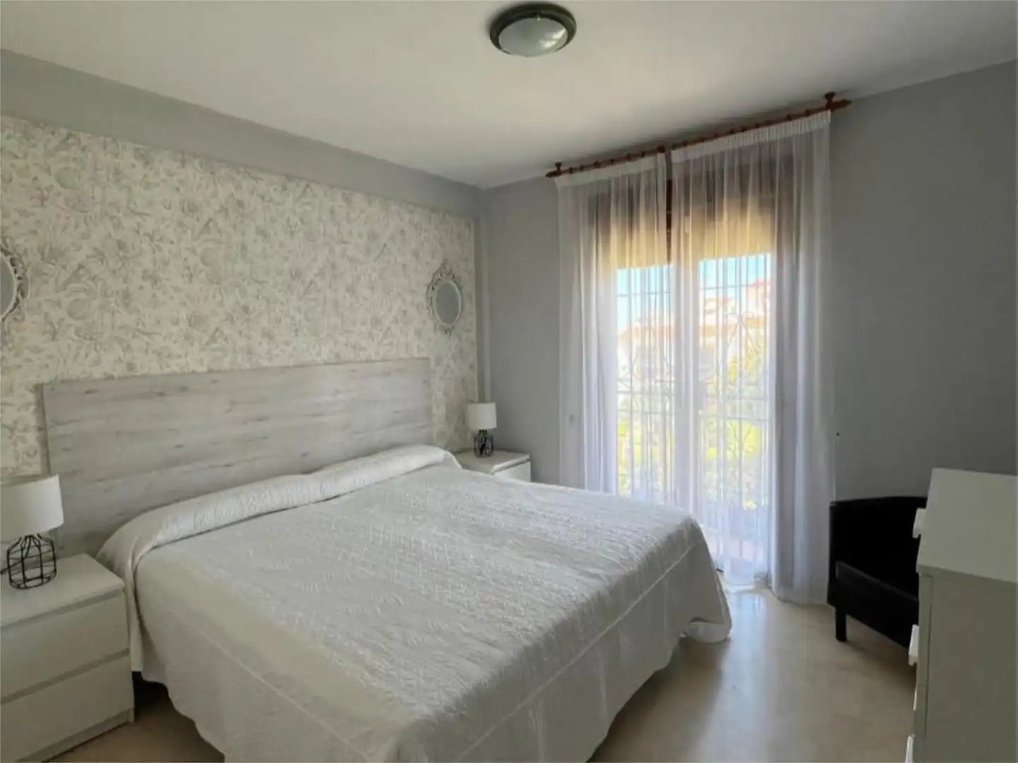 Schlafzimmer von Einfamilien-Reihenhaus zum Verkauf in Mijas mit Klimaanlage, Terrasse und Schwimmbad