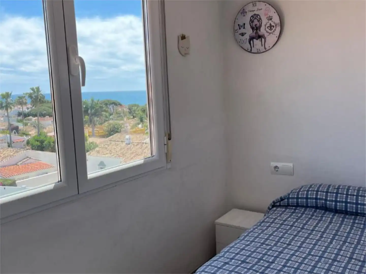 Schlafzimmer von Einfamilien-Reihenhaus zum Verkauf in Mijas mit Klimaanlage, Terrasse und Schwimmbad