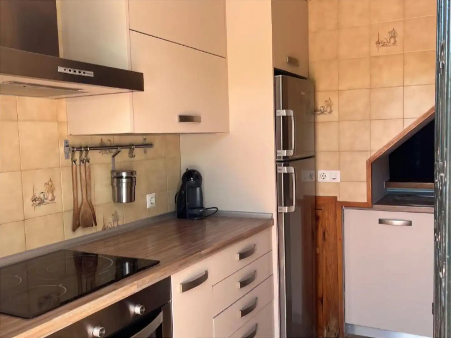 Küche von Einfamilien-Reihenhaus zum Verkauf in Mijas mit Klimaanlage, Terrasse und Schwimmbad