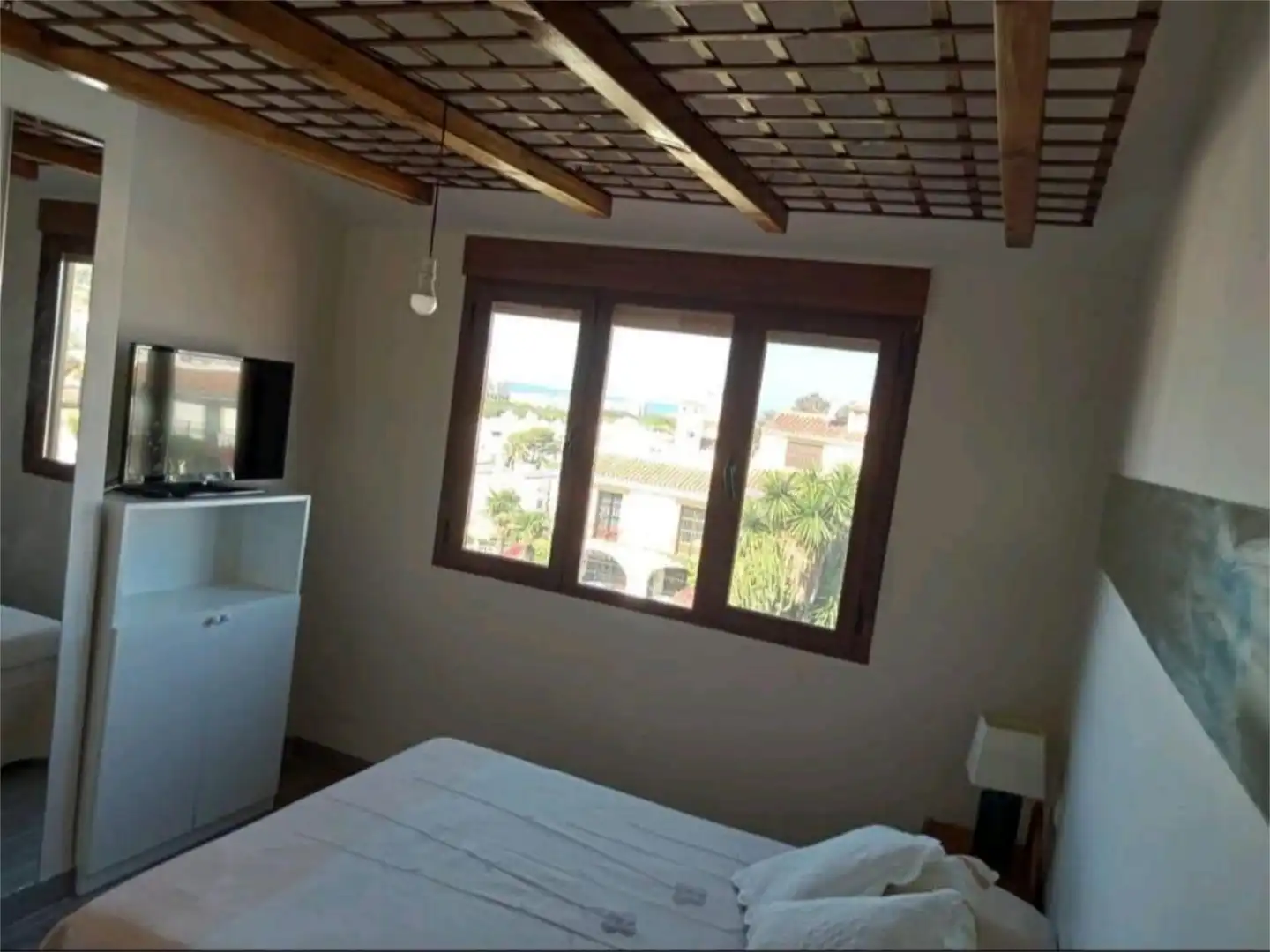 Schlafzimmer von Einfamilien-Reihenhaus zum Verkauf in Mijas mit Klimaanlage, Terrasse und Schwimmbad