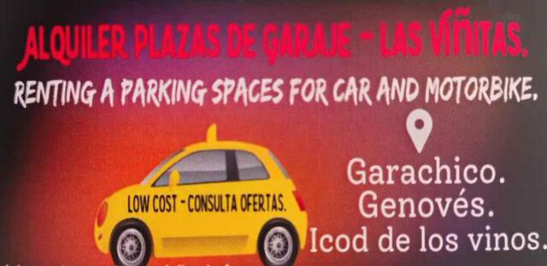 Parkplatz von Garage miete in Icod de los Vinos