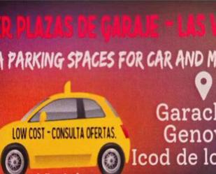 Aparcament de Garatge de lloguer en Icod de los Vinos