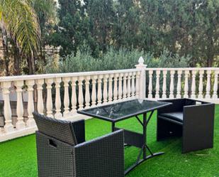 Terrace of Study to rent in  Murcia Capital  with Air Conditioner, Terrace and Balcony
