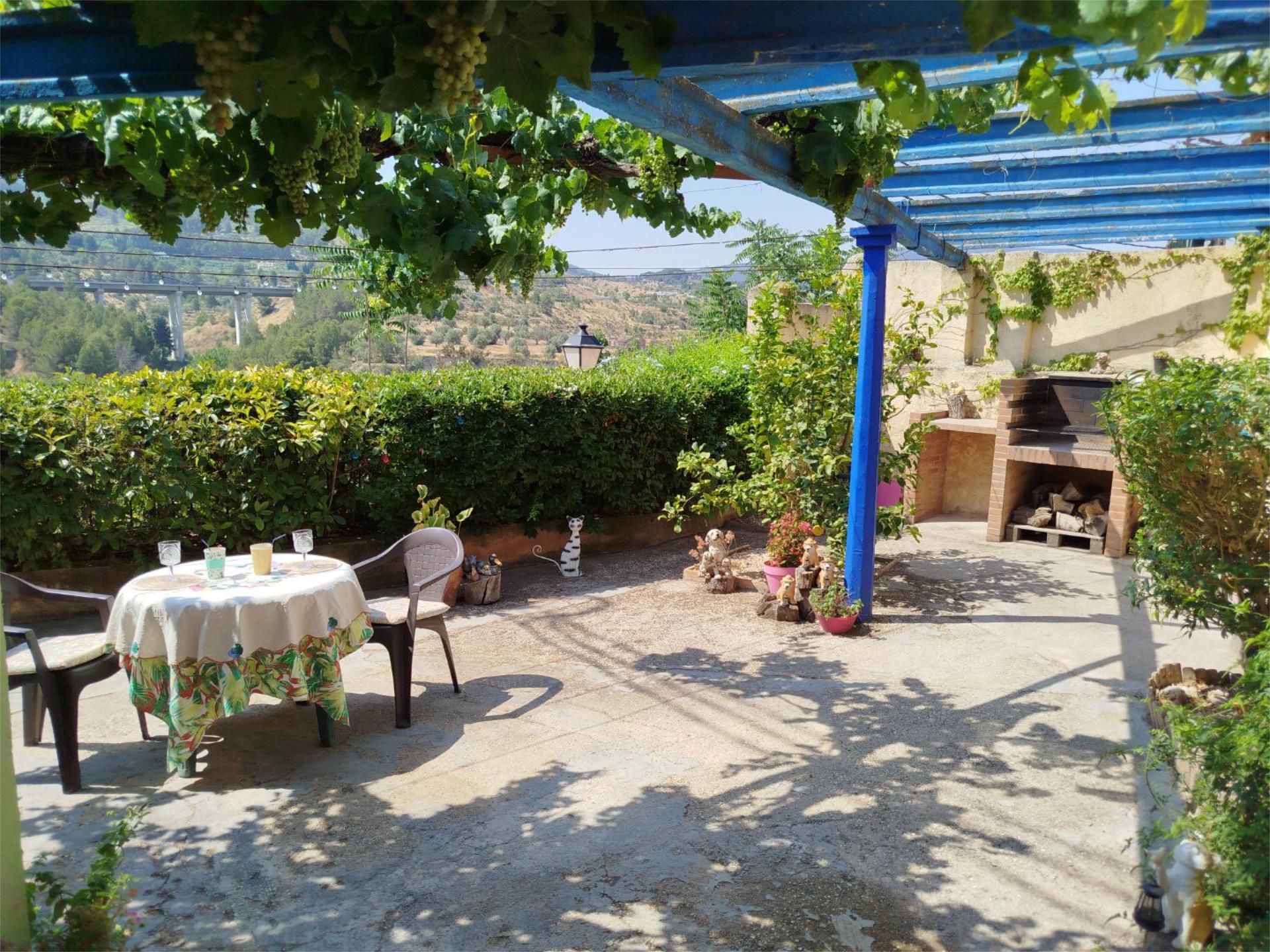 Terrace of Single-family semi-detached for sale in Alcoy / Alcoi  with Private garden and Furnished