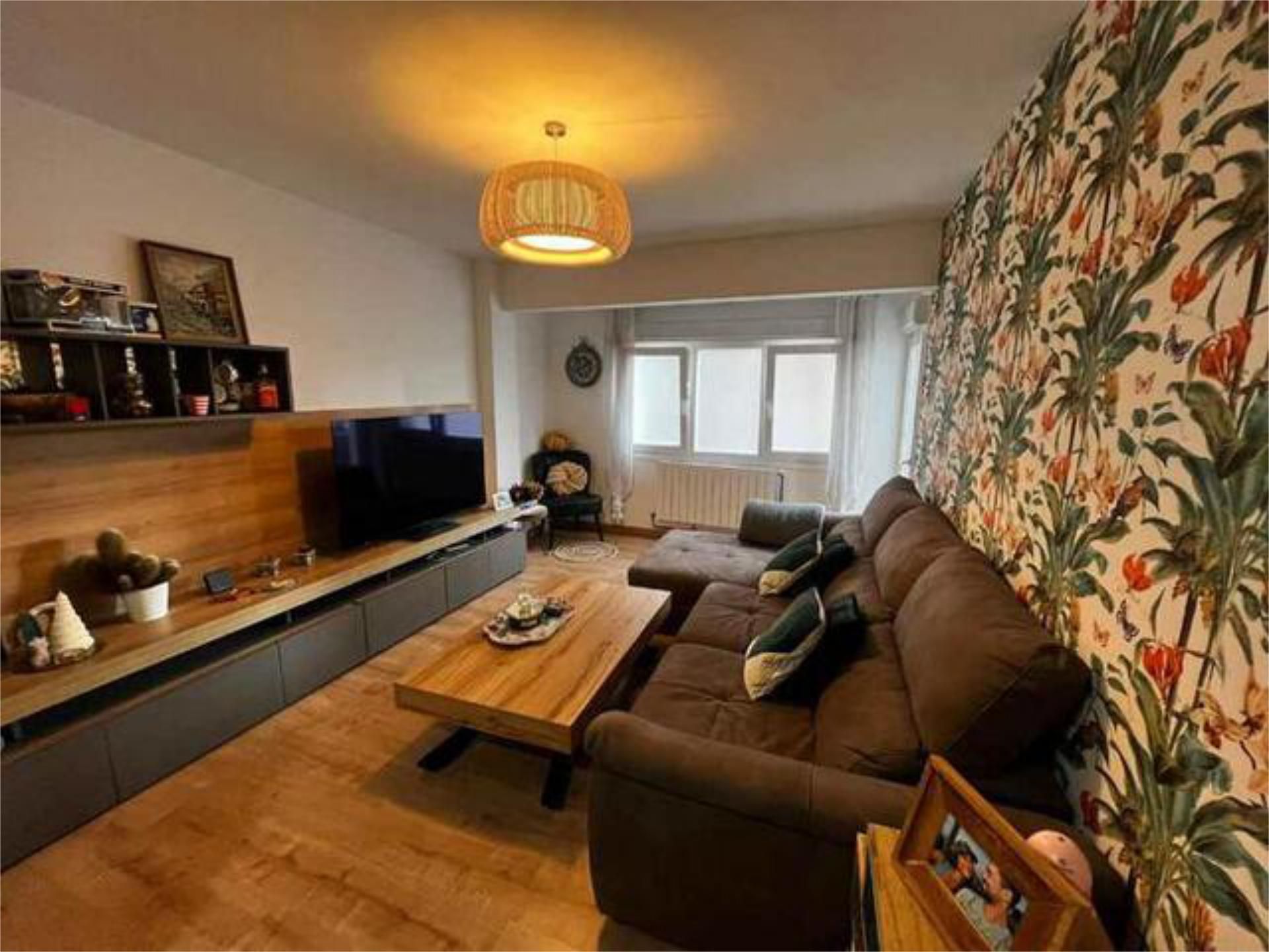 Living room of Flat to rent in Leioa  with Heating, Terrace and Furnished